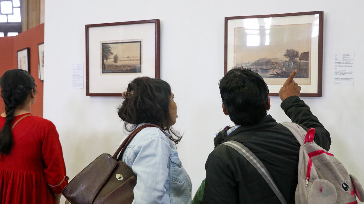 victoriamemkol's tweet photo. Flow through history at Nadi Utsav: A special exhibition of rare photographs and paintings, presented by VMH in collaboration with @ignca_delhi.
📍 Durbar Hall, VMH | 🗓 Till 11 February
#NadiUtsav #VMH #IGNCA #ExhibitionAlert #IndianRivers https://t.co/hplHD9vY6y