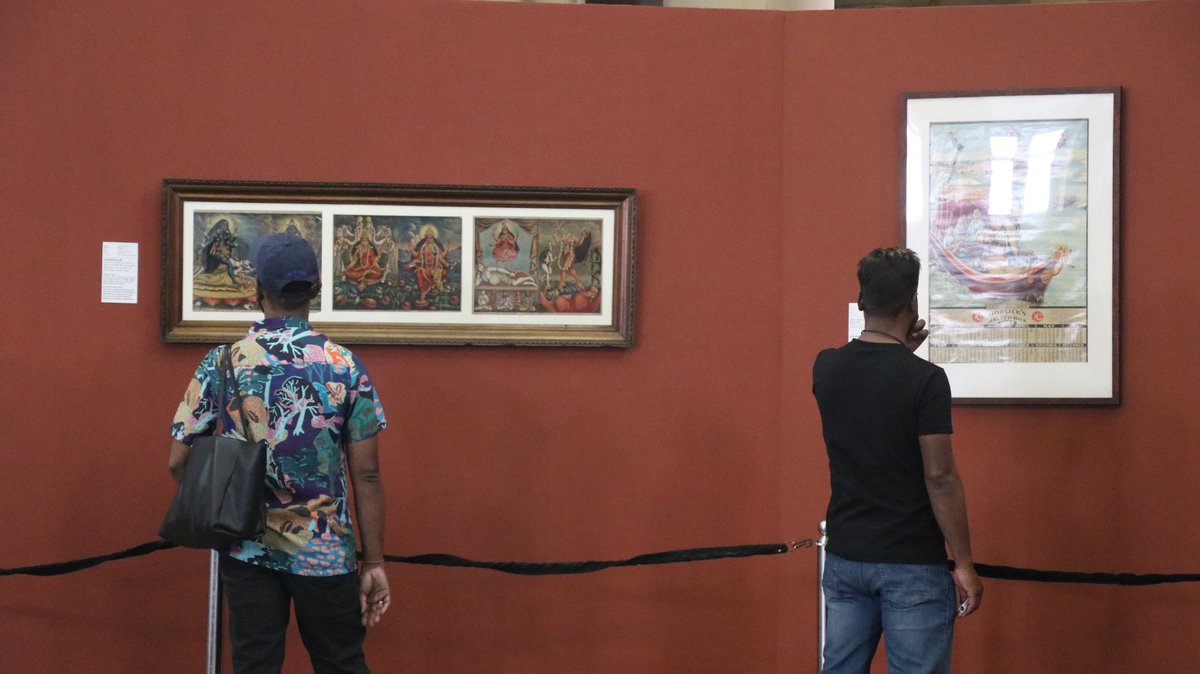 victoriamemkol's tweet photo. Flow through history at Nadi Utsav: A special exhibition of rare photographs and paintings, presented by VMH in collaboration with @ignca_delhi.
📍 Durbar Hall, VMH | 🗓 Till 11 February
#NadiUtsav #VMH #IGNCA #ExhibitionAlert #IndianRivers https://t.co/hplHD9vY6y