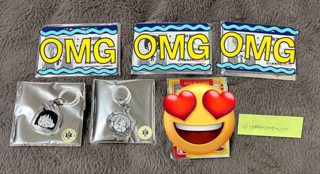 【交換・譲渡】ふつうの軽音部　ポップアップ　めじるしチャーム

【譲】めじるしチャーム　鳩野　桃

【求】定価(+送料)

・都内手渡しまたは郵送

検索からでもお気軽にお声かけください。