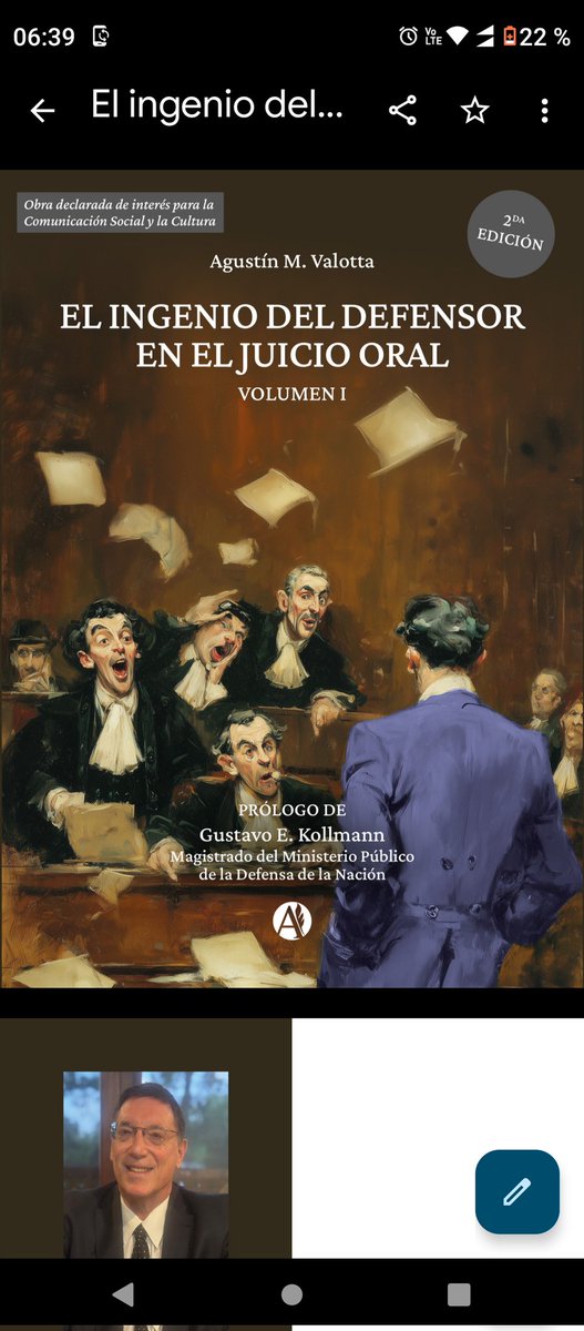 JAVIERM72803900's tweet image. ➡️Libro 
➡️El ingenio del defensor en el juicio oral 

🆘🆘 Gratis🆘🆘