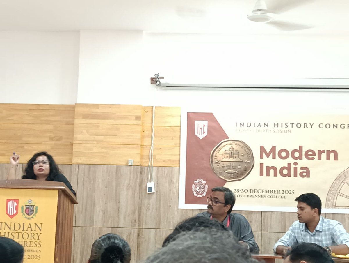 IMSE_MU's tweet image. Dr. Chandra Lekha Singh, Assistant Professor, IMSE, MU, presented her paper “Politics of Free and Compulsory Education for Untouchables in Early 20th-Century India” at the 84th Indian History Congress (Dec 28–30, Kannur, Kerala.

#IMSE #MahindraUniversity #IndianHistoryCongress