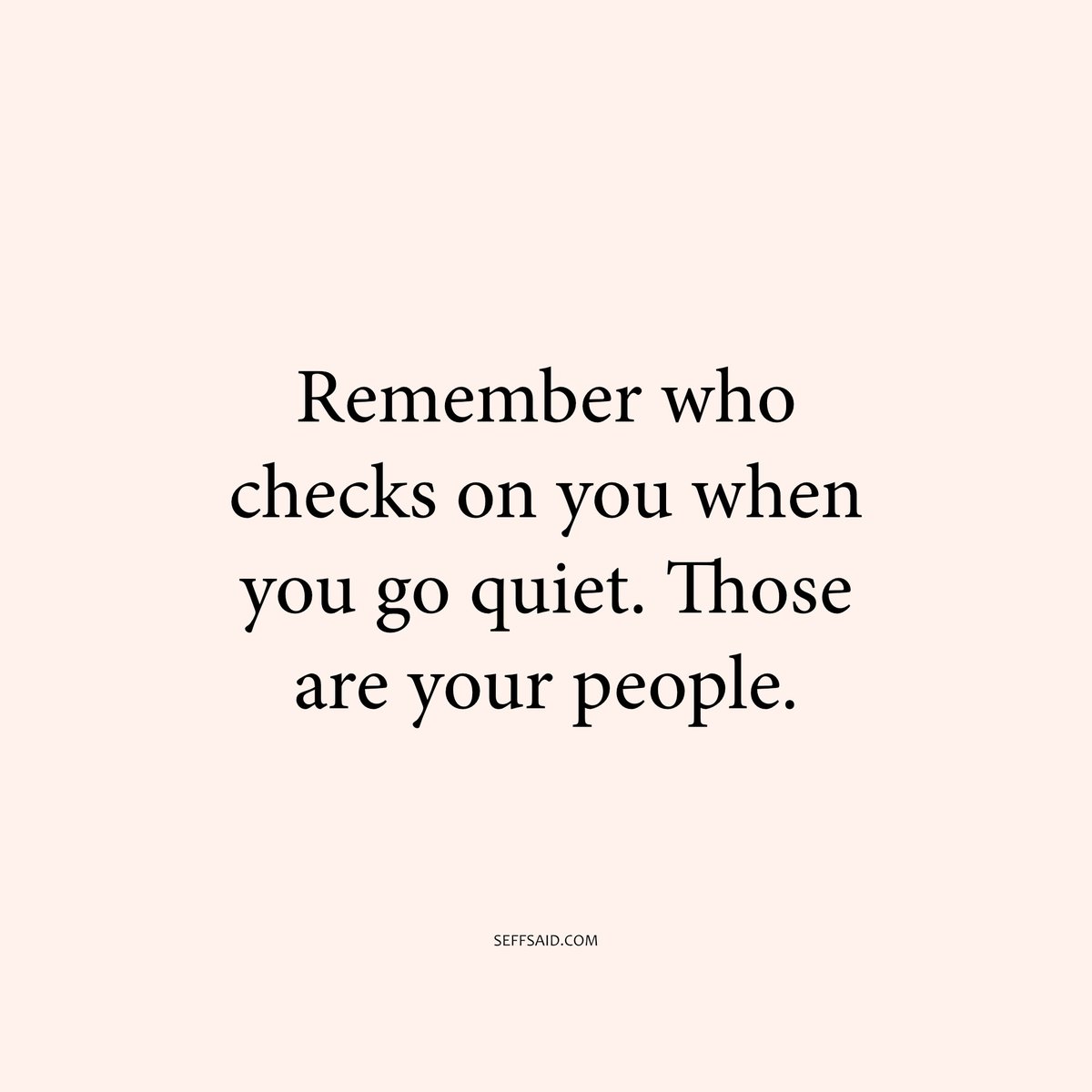 I notice this more as I get older.