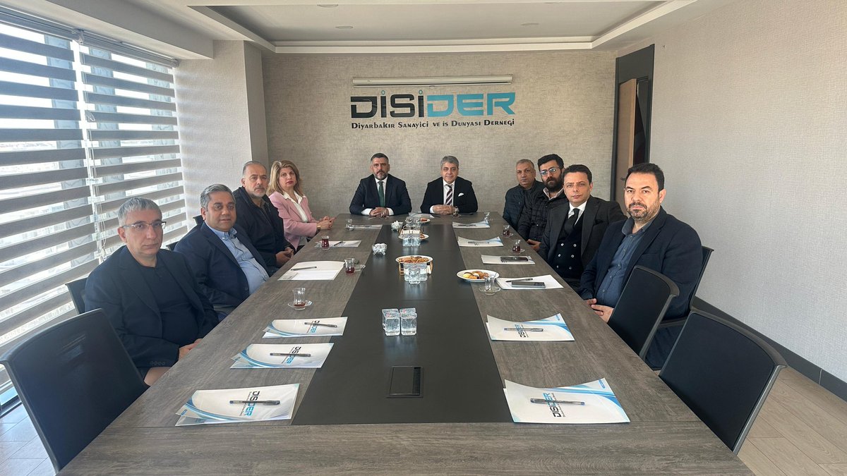 Diyarbakır Sanayici ve İş Dünyası Derneği tweet media