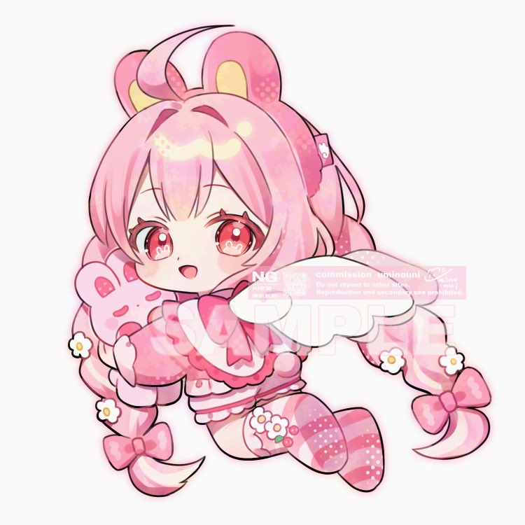 【𝘄𝗼𝗿𝗸】この度、桜羽こはる様（#sakuraba_koharu）のお写真とSDを担当させていただきました！
よろしくお願いします🐰🌸🪽