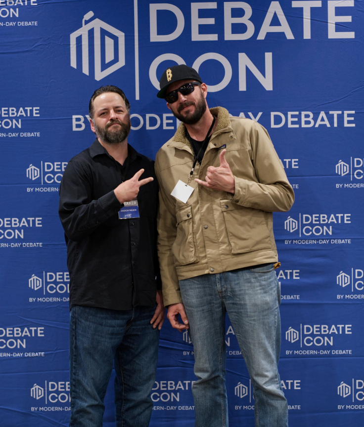 Based_Justin69's tweet image. Have you heard of Andrew Wilson (@paleochristcon )? If not, you might want to check him out.

A strong voice of Logic, Common Sense and Christian Ethics making inroads in "the main stream".  I was fortunate enough to meet him in Nashville for #DebateCon6 mid-November.

His two