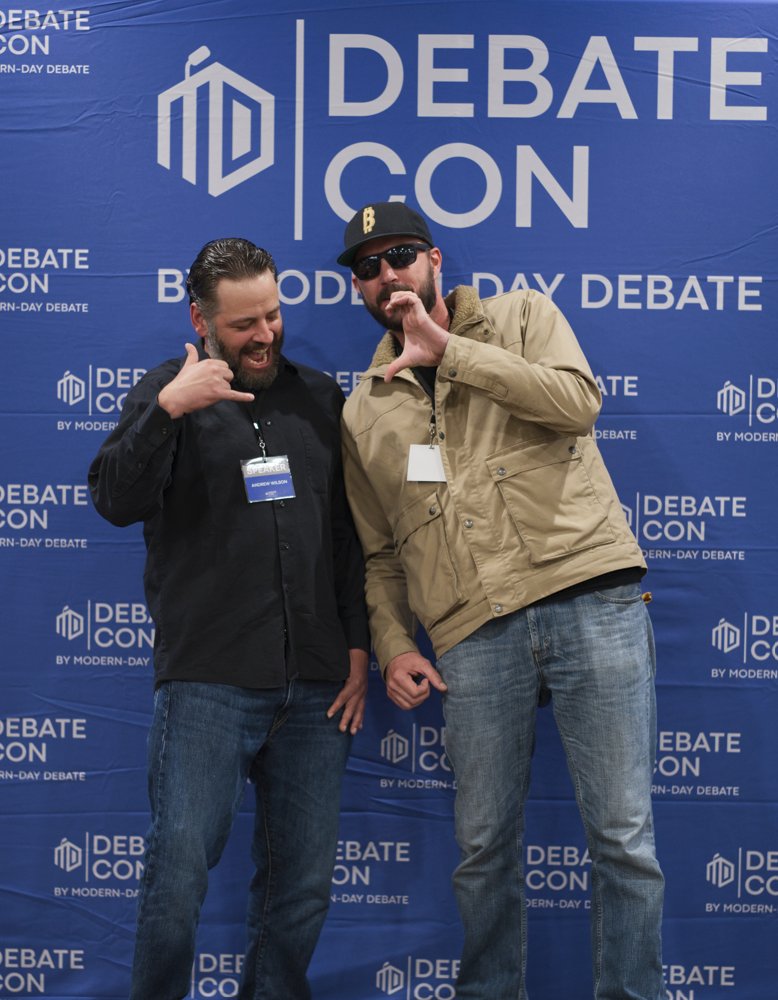 Based_Justin69's tweet image. Have you heard of Andrew Wilson (@paleochristcon )? If not, you might want to check him out.

A strong voice of Logic, Common Sense and Christian Ethics making inroads in "the main stream".  I was fortunate enough to meet him in Nashville for #DebateCon6 mid-November.

His two