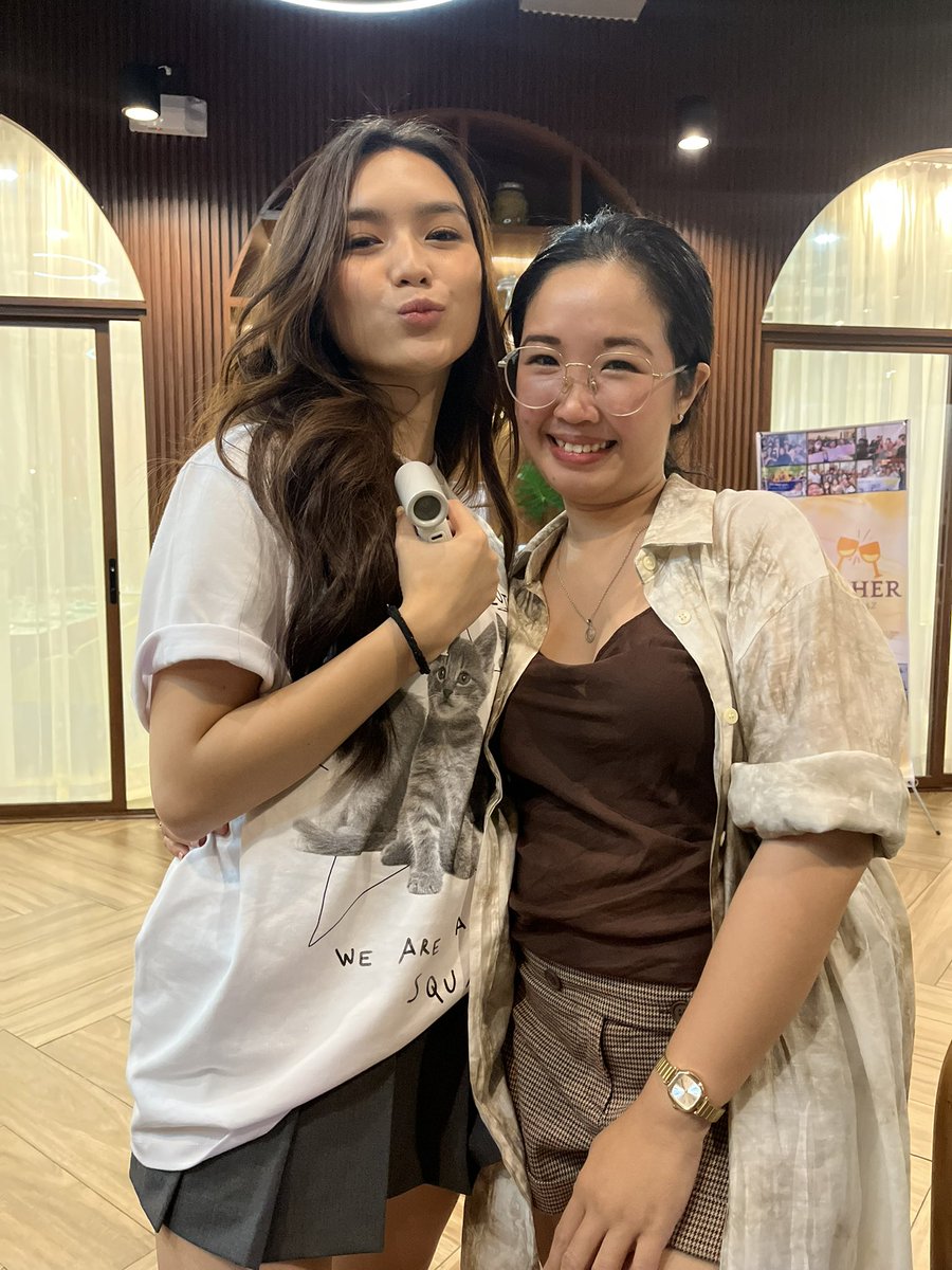 TitasOfCarrels's tweet image. I’d like to reintroduce the official admins of Titas of Carrels - @xoxo_chinny @leiyyh1219 @renasolacito

They’ve been doing an amazing job, especially in supporting Francine’s events and helping promote her movies and series.