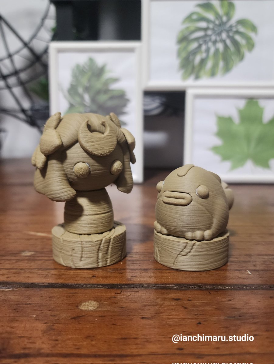 ianchimaru's tweet photo. #hades2 prototype 3d prints in Pla wood https://t.co/LsoQqDe3R0