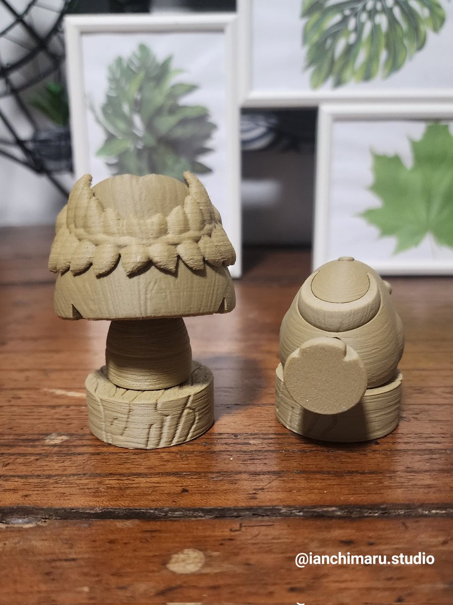 #hades2 prototype 3d prints in Pla wood