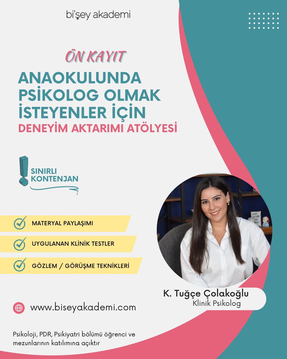 Bi'Şey Akademi tweet media