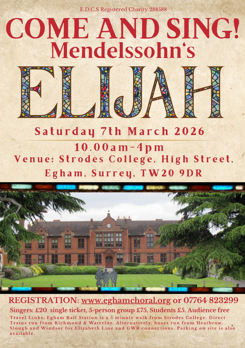 Egham Choral tweet media