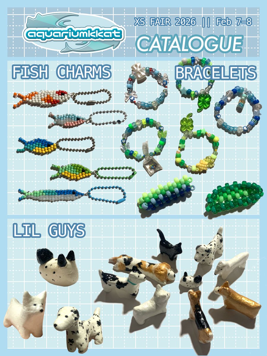 aquariumkkat's tweet photo. 🎏 Xavier School Fair 2026 Catalogue!!

first time boothing this weekend, come drop by 🫧 https://t.co/x1IuAqm9Ry