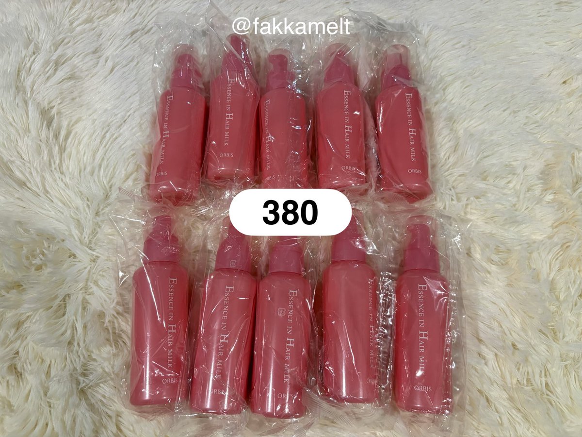fakkamelt's tweet photo. พร้อมส่ง 🎀🤍
 
Orbis Essence Milk ทรีทเม้นท์บำรุงผม 
สูตรน้ำนม ช่วยเพิ่มความชุ่มชื้น 

ได้รางวัล @ cosme จากญี่ปุ่น 🇯🇵 🥇

ราคา 380 บาท
ค่าส่งเหมา 40 บาท

#หิ้วญี่ปุ่น #หิ้วกะเม้ว https://t.co/NdPYqswTzC