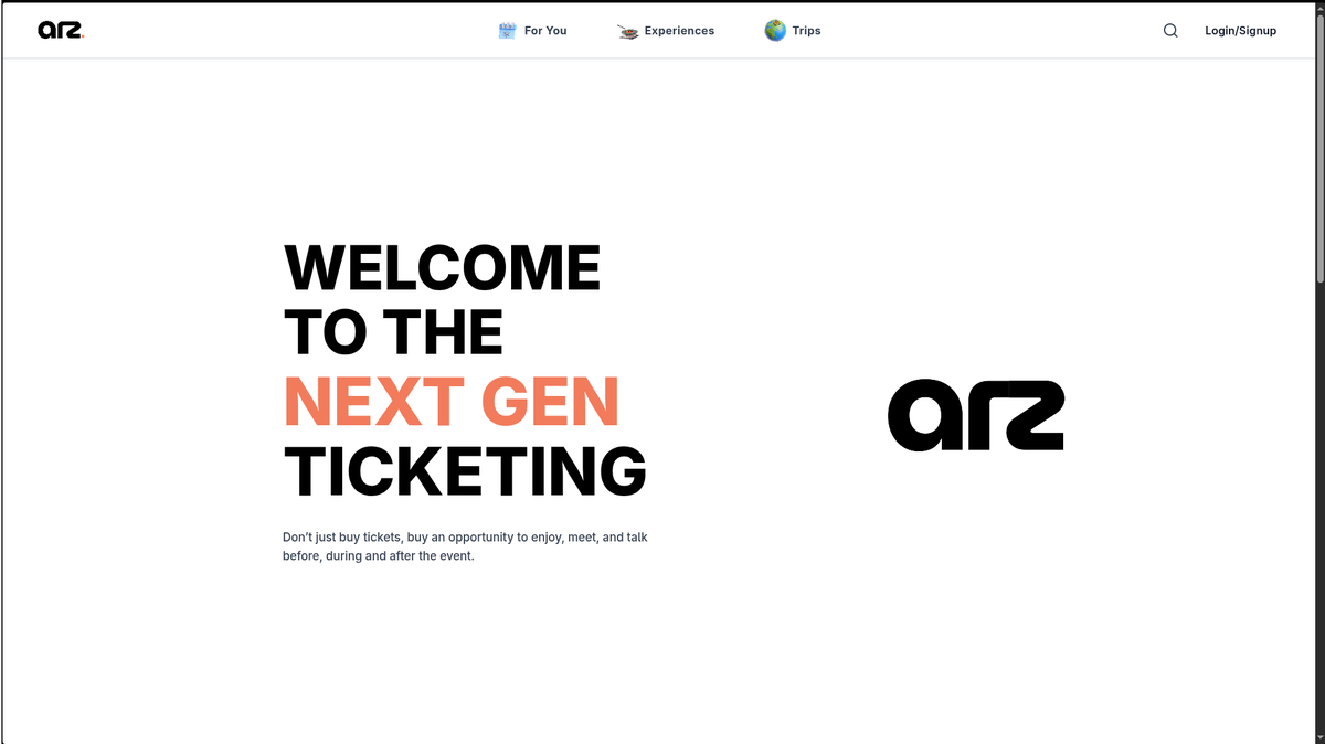 chazpw's tweet photo. Excited to share that I've just completed my first client project
Built Arzkaro - a complete ticket booking platform featuring:  
Live website  
Cross-platform React Native app (launching soon on Play Store &amp; App Store)
#WebDevelopment #ReactNative  #MobileDev #freelancer https://t.co/KAxbuDVSlA