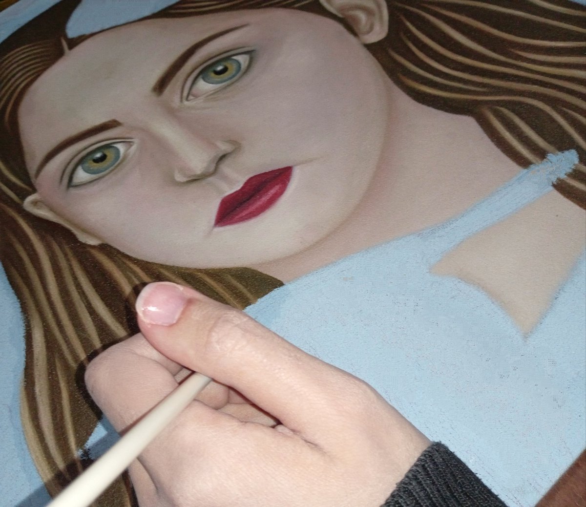 omniaaliart's tweet photo. WORK IN PROGRESS.. 
#oilpainting #contemporaryart #surrealism https://t.co/pFMoVURdcc
