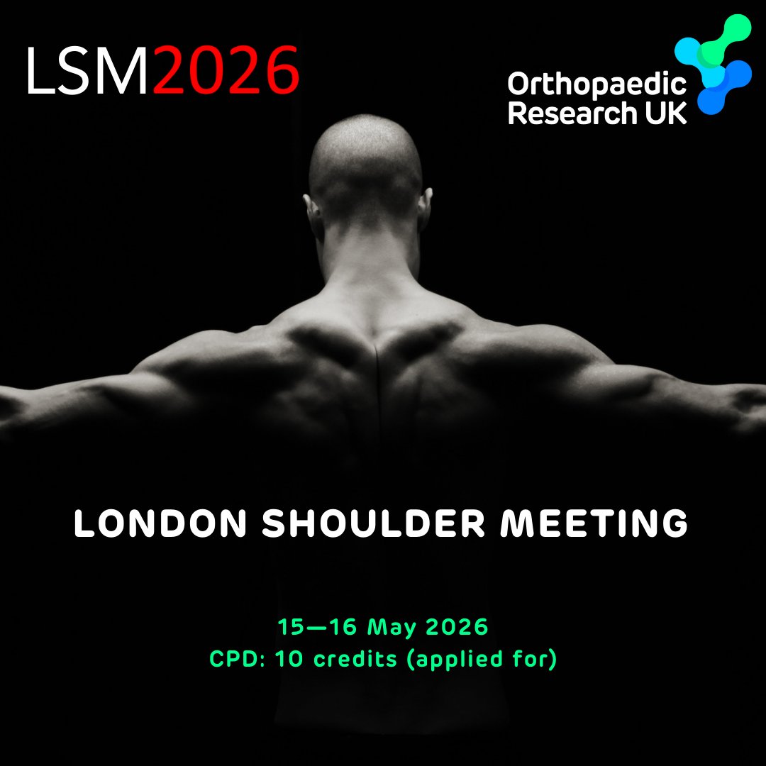 Orthopaedic Research UK tweet media