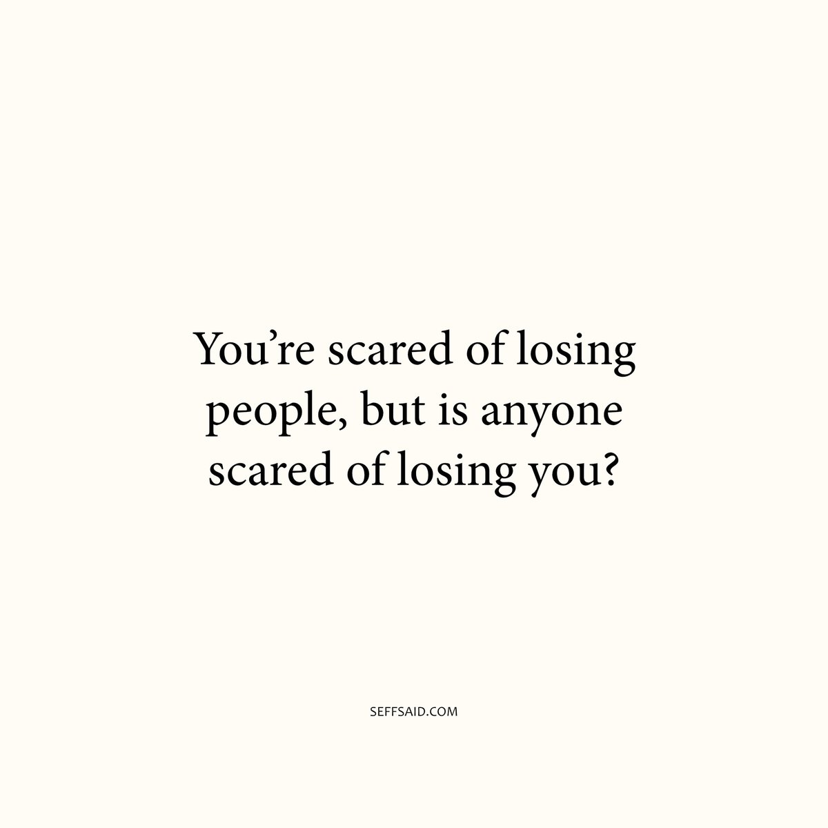 SeffSaid's tweet image. Something to think about.