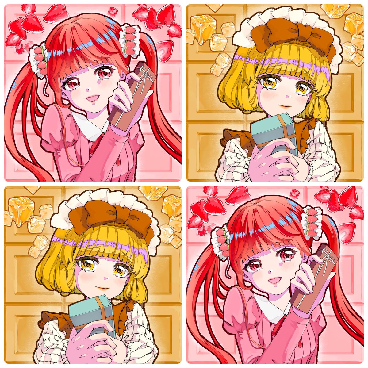 なんかめっちゃかわいいのできそう🥰
#イラスト #オリキャラ