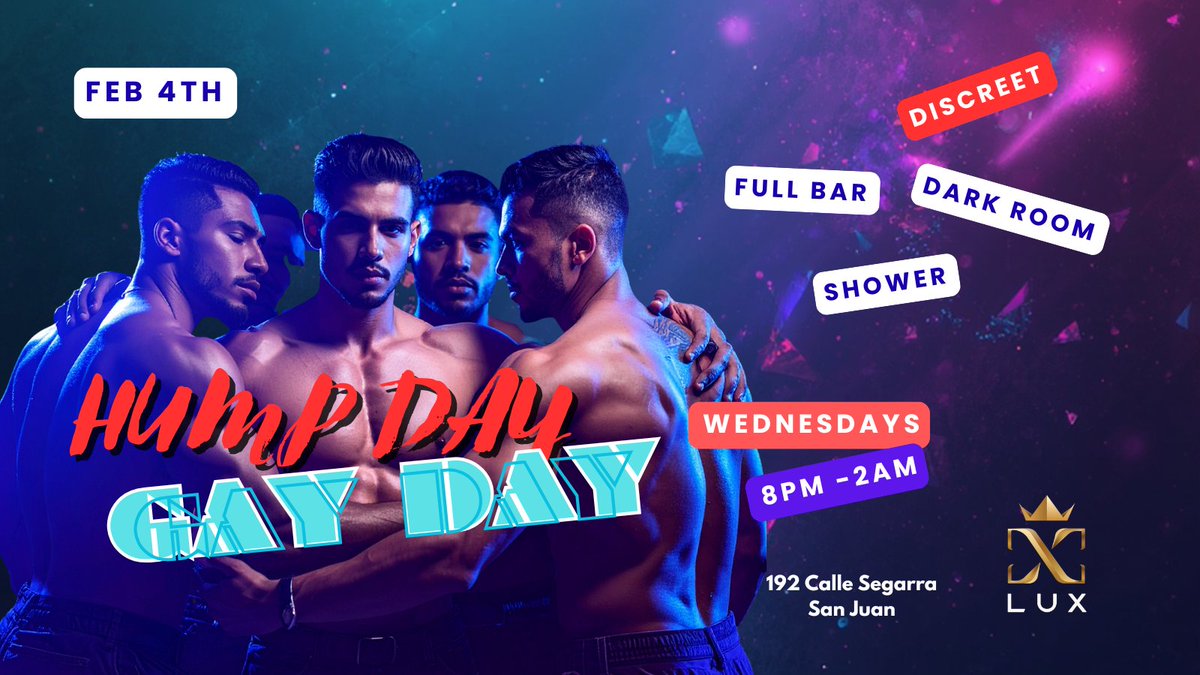 ClubLux787's tweet photo. Head over to Lux for tonight's Hump Day!

#gayinsta #gaynights #gaynightout #nightclubs #nightlife #partylife #gaycommunity🌈 #djset https://t.co/XQzMhgFjAk