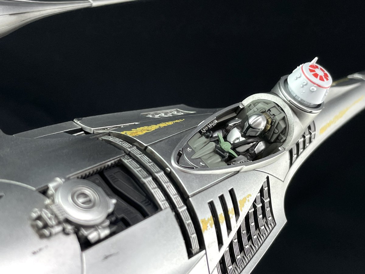 バンダイ 1/48 マンダロリアン N-1 スターファイターできました 