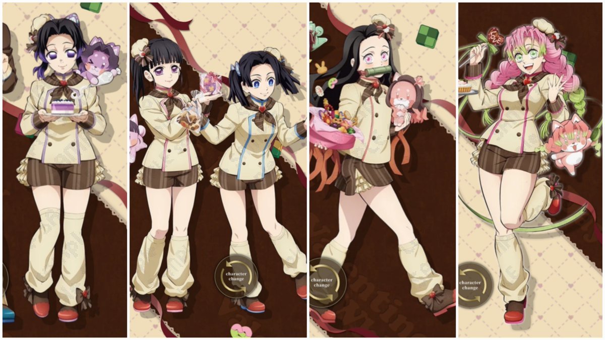 They gave Shinobu longer leg warmers 👀