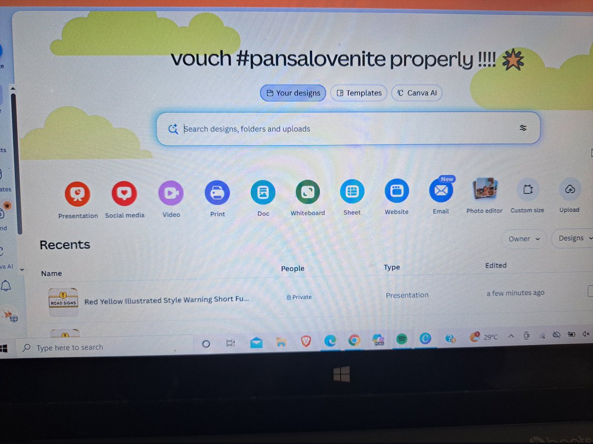 xoxnabi's tweet photo. Vouch #pansalovenite as legit seller of canva pro!! super fast and smooth transaction. https://t.co/GFZGaipveV