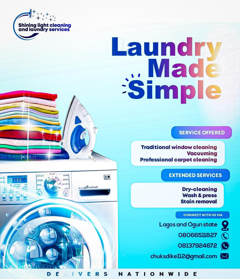 ShiningLightCl1's tweet image. Tired of laundry piling up? Let us handle the wash, dry, fold &amp;amp; deliver! 🚀 Save time for what matters. DM to book! #LaundryService #CleanLiving