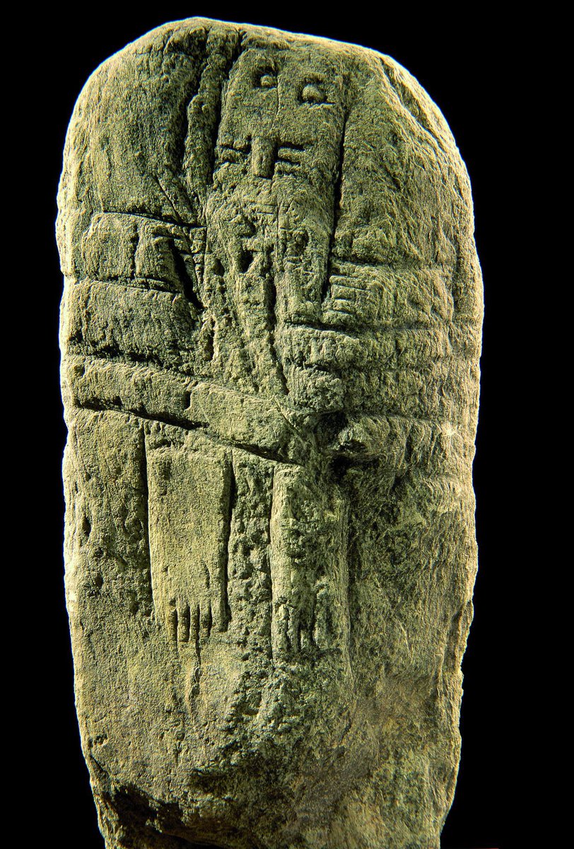 Iovincorix's tweet photo. Statue-menhirs of the Rouergue group, southern France. Dated to circa 3200- 3000 BC. https://t.co/5YgQcQ6ifI