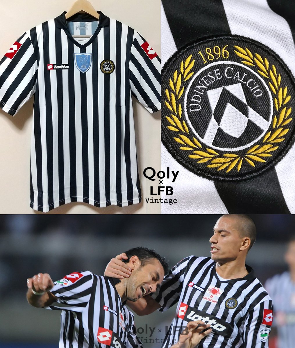 新品】 🇮🇹ウディネーゼ 2008-09 Lotto ホーム半袖 ユニフォーム