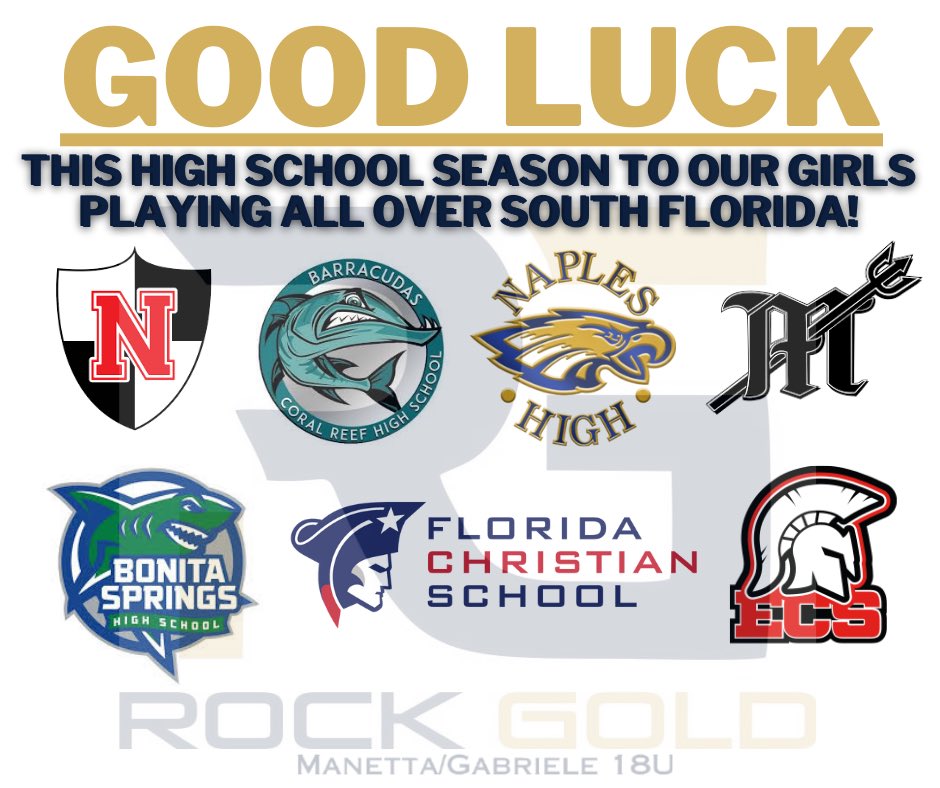 Good luck to all our ROCKstar athletes!
