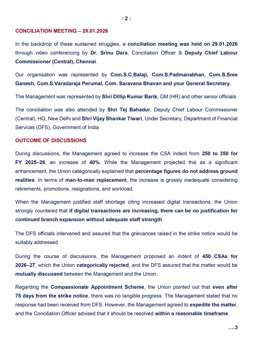 National Confederation of Bank Employees tweet media