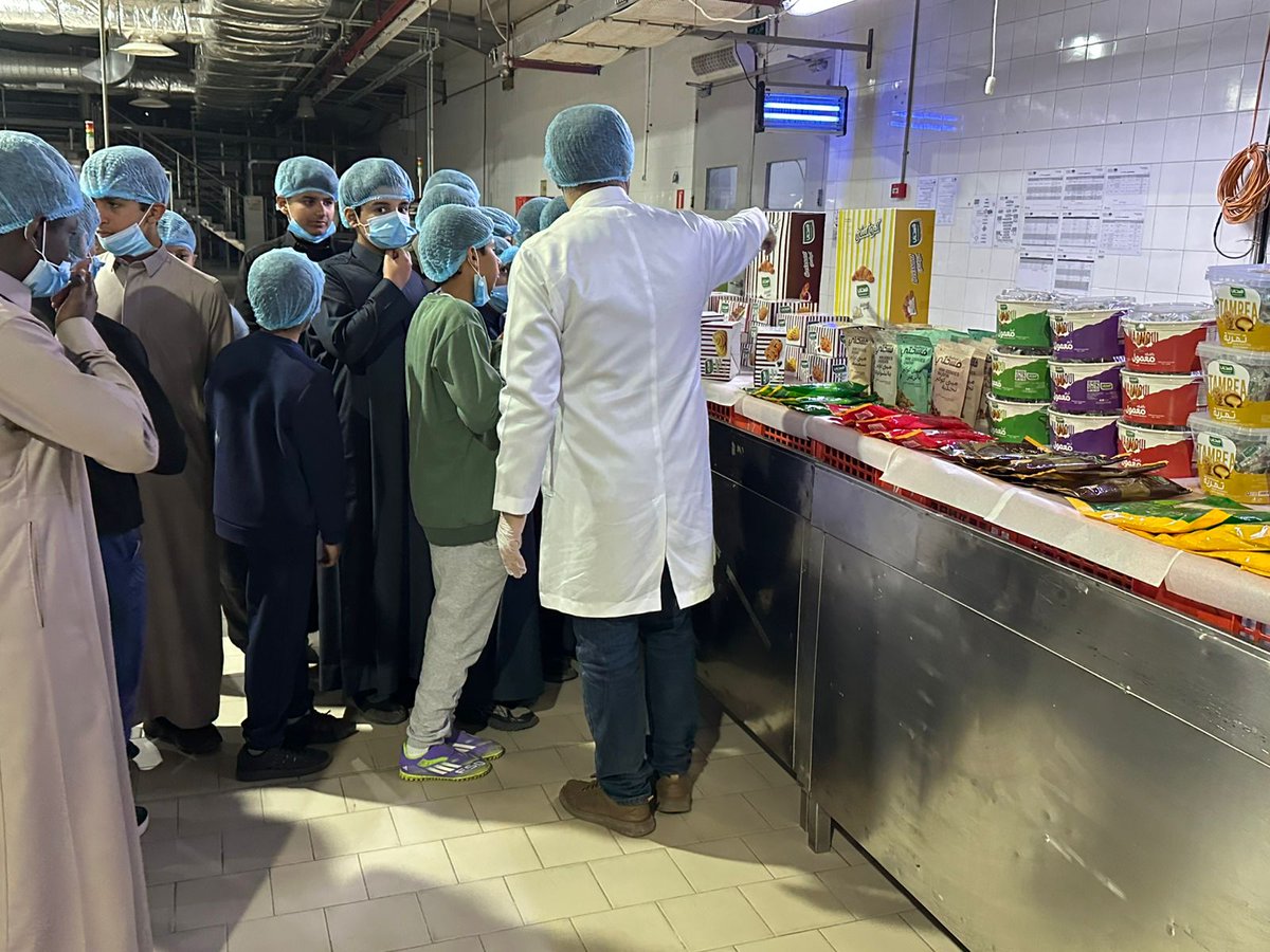 RowadBur's tweet image. زيارة طلاب الصف الأول متوسط
مدارس الرواد الأهلية

تم بحمد الله تنفيذ زيارة طلاب الصف الأول متوسط إلى مصانع ومخابز السلمان (فسحتي)، حيث كانت الزيارة مثرية وممتعة وذات فائدة تعليمية كبيرة للطلاب. وقد اطلع الطلاب خلالها على مراحل إنتاج المخبوزات ابتداءً من تجهيز المواد الخام مرورًا…