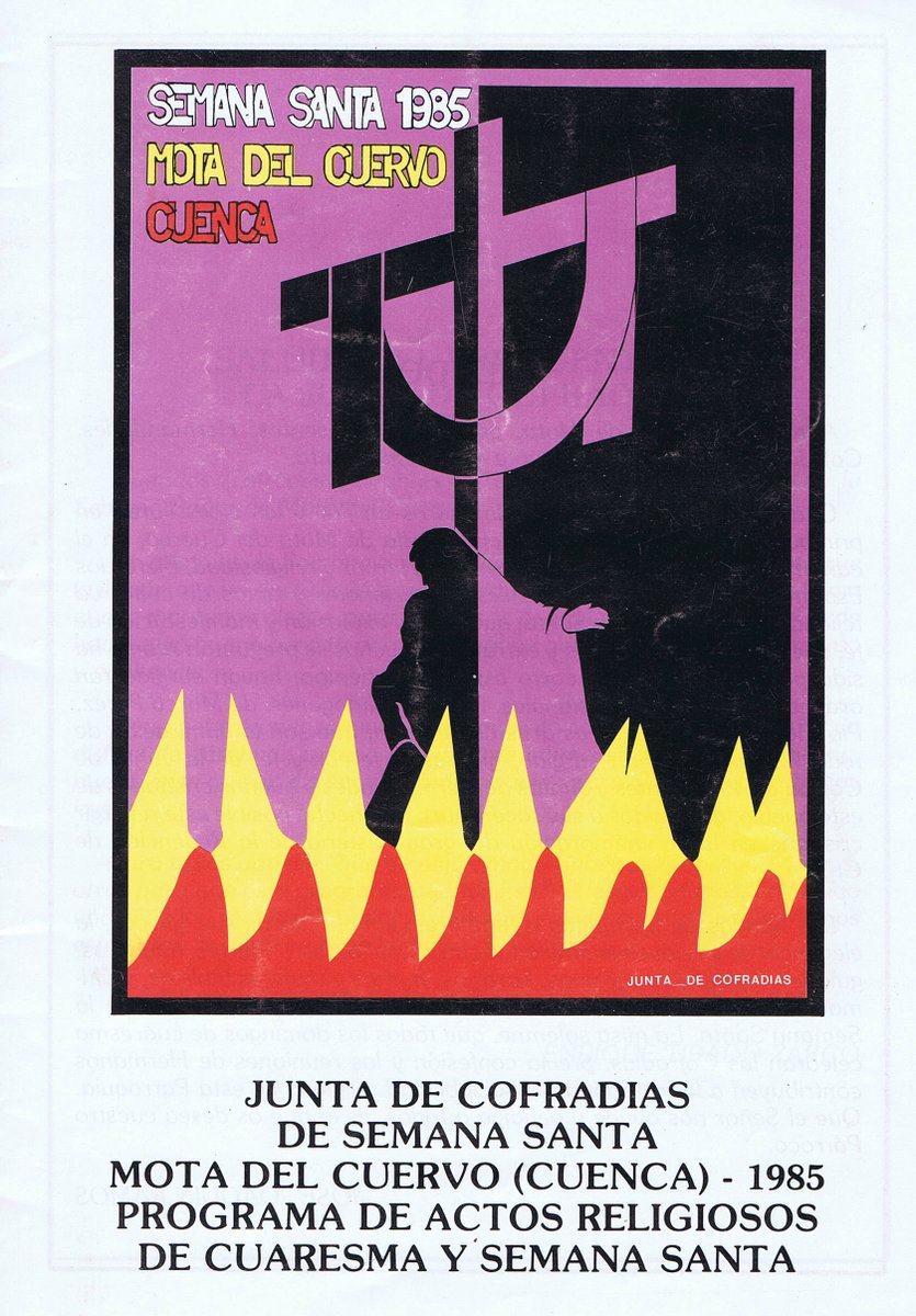 ¿Quieres ver todos los Carteles y programas de Semana Santa de Mota del Cuervo desde 1985?
Entra aquí para verlos: historiademota.com/programas/sema…

Nos faltan algunos, ¿lo tienes y quieres prestárnoslo para digitalizarlo? Ponte en contacto con nosotros.