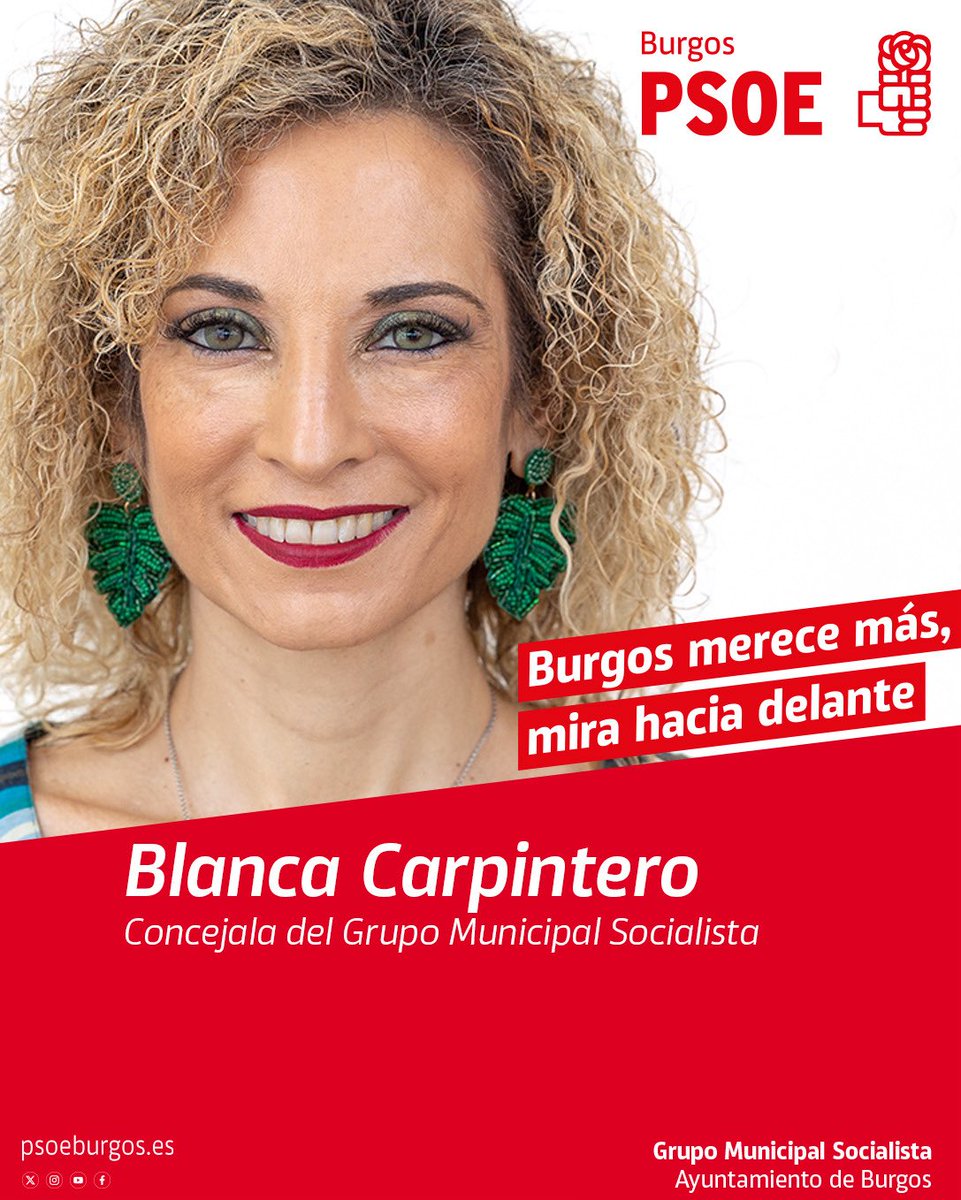 📍Sintoniza <a href="/radioarlanzon/">Radio Arlanzón</a>  y escucha a nuestra concejala , Blanca Carpintero, en la tertulia de actualidad

➡️Vamos a hablar claro de la situación de nuestra ciudad

📻Sintoniza el 98.6 de FM a partir de las 9 horas y no te lo pierdas 🎙️