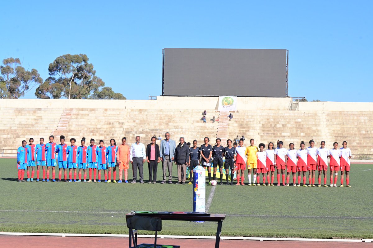 The 2026 National women's football clubs tournament continues today4th of February 2026  @ Asmara stadium with a knock out game between rival teams Segen fc and Denden fc. 
Soccer fans are invited to witness the much awaited game of the day kicks off @ 3:30pm
photo-enff media