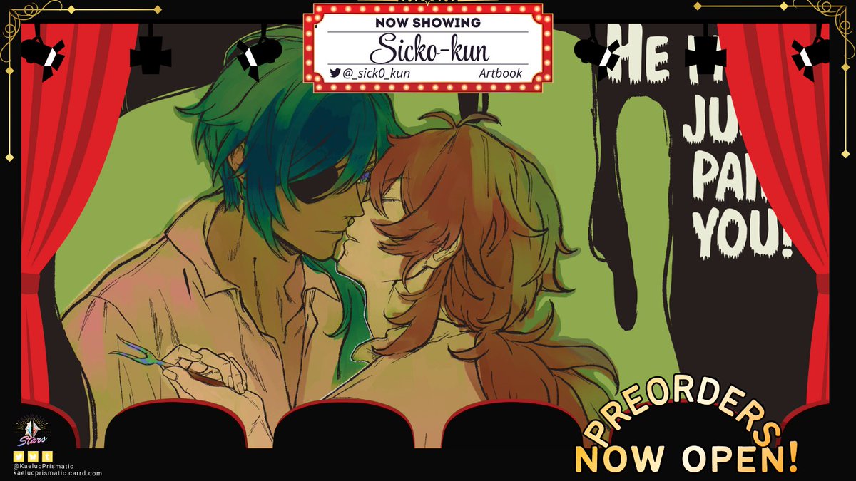 My teaser for the #PrismaticStarsKaeluc artbook.
𝙸𝚜 𝚝𝚑𝚒𝚜 𝚊 #kaeluc 𝚏𝚒𝚕𝚖 𝚢𝚘𝚞'𝚍 𝚠𝚊𝚝𝚌𝚑?