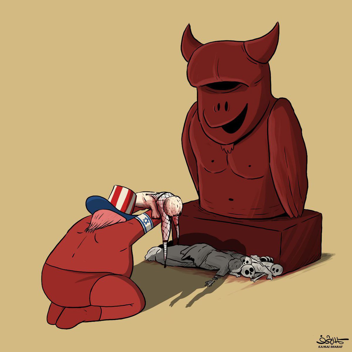 من جزيرة إبستين إلى غزة 

يتقربون للشيطان بدماء الأطفال