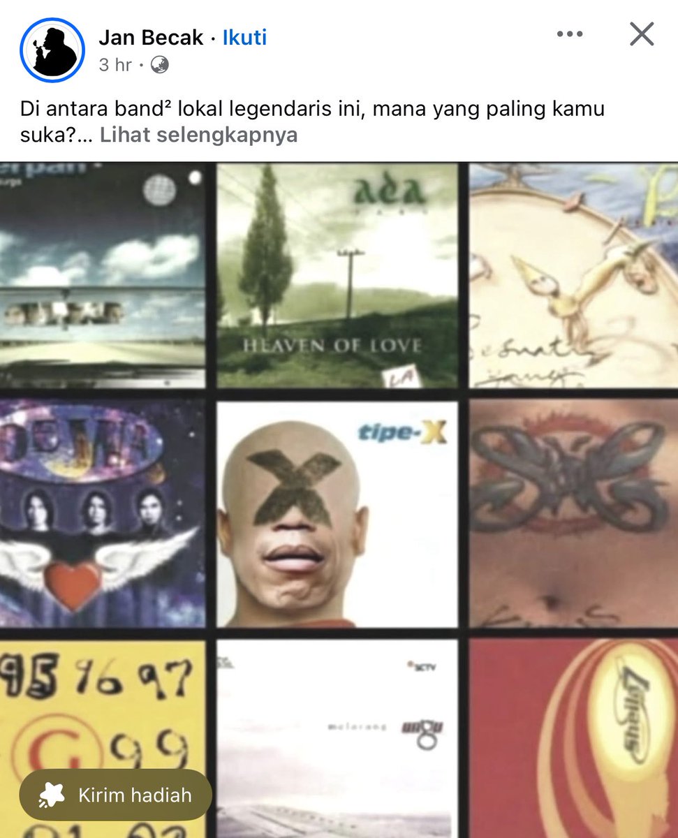 Kenapa tipe-X gue berubah woy