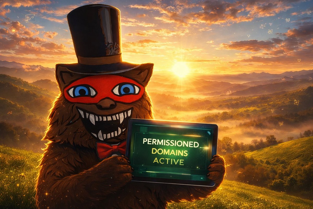 GM XRPArmy ☀️🌅  

Permissioned Domains is LIVE TODAY on the XRP Ledger — February 4, 2026 — and the institutional era just officially began.

This is one of the moments we’ve been waiting for.

What This Does  ⬇️

Permissioned Domains creates optional, credential-gated zones on