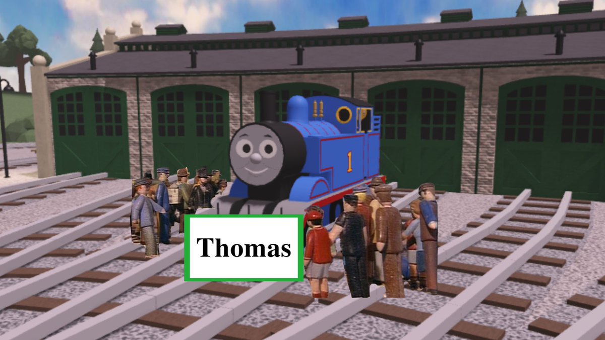 LKTV2008's tweet photo. トーマスの機関車紹介シーン再現してみた
#きかんしゃトーマス
#BTWF
#Roblox https://t.co/VaQ2pORpcA