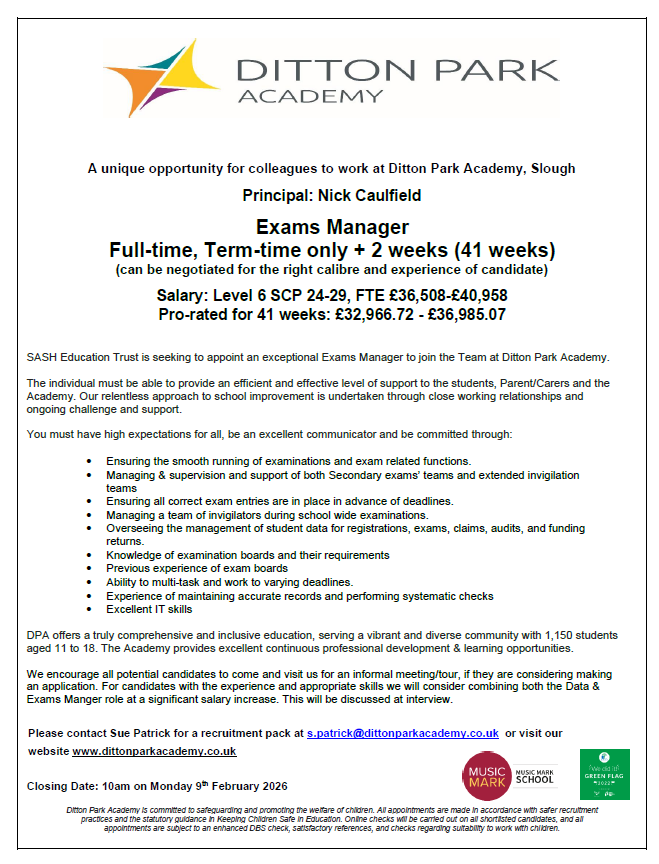 Ditton Park Academy tweet media