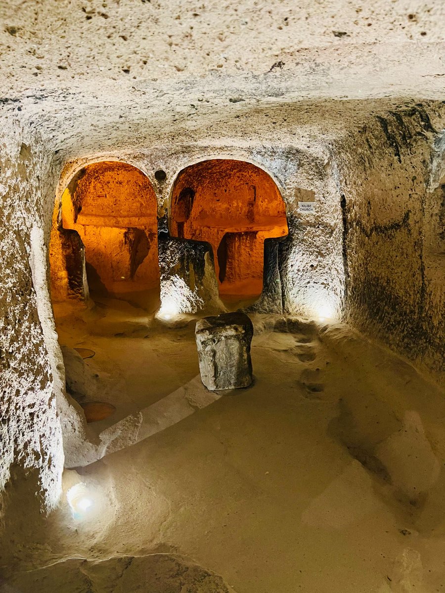 GoTurkiye's tweet image. At Kaymaklı Underground City, narrow tunnels and layered spaces reveal a life built underground. Hidden, vast, and still unfolding. #Cappadocia 

📸 IG: by_mkc

For more, follow:
instagram.com/gocappadocia