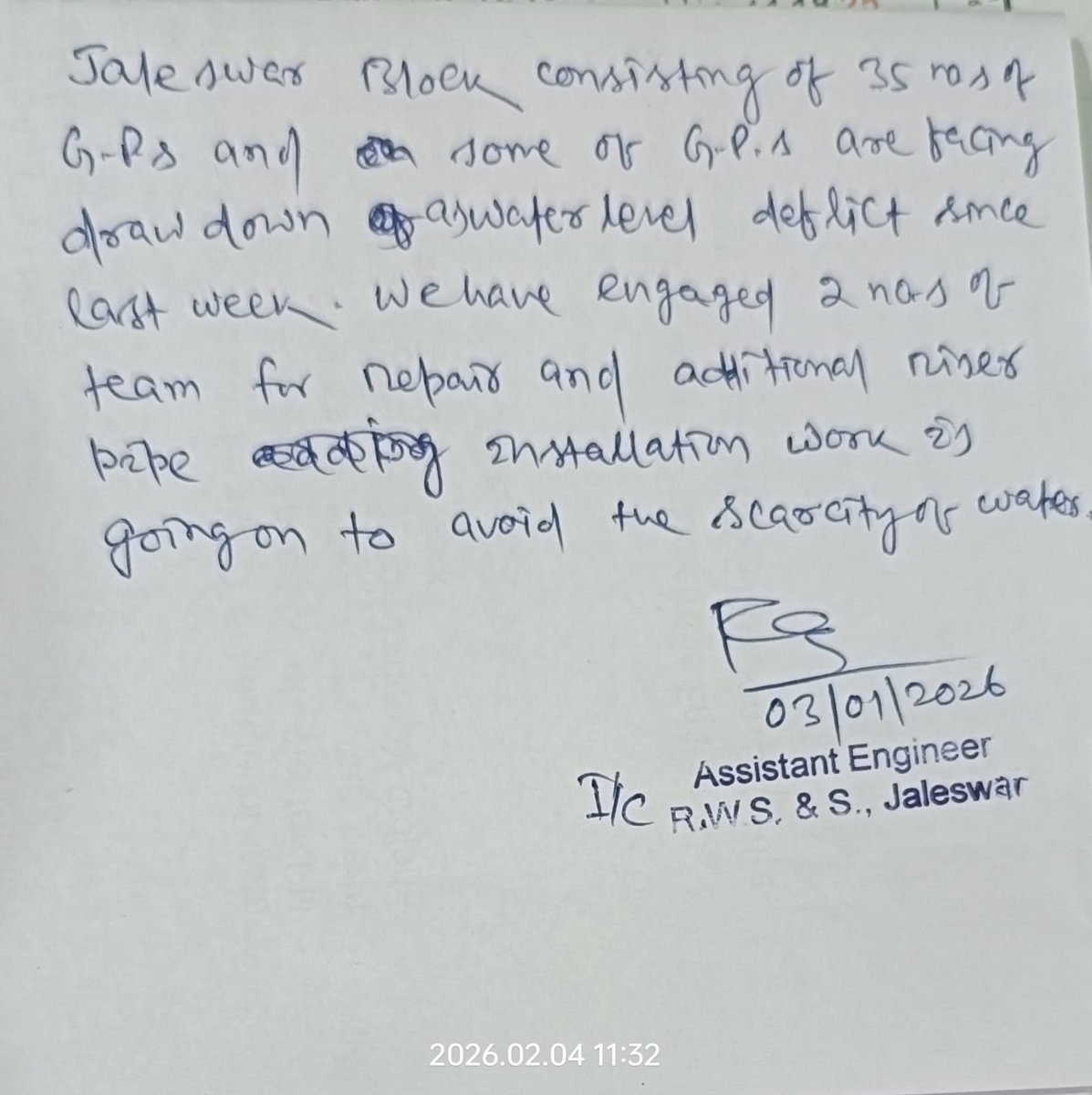 RWS&S Division Balasore tweet media