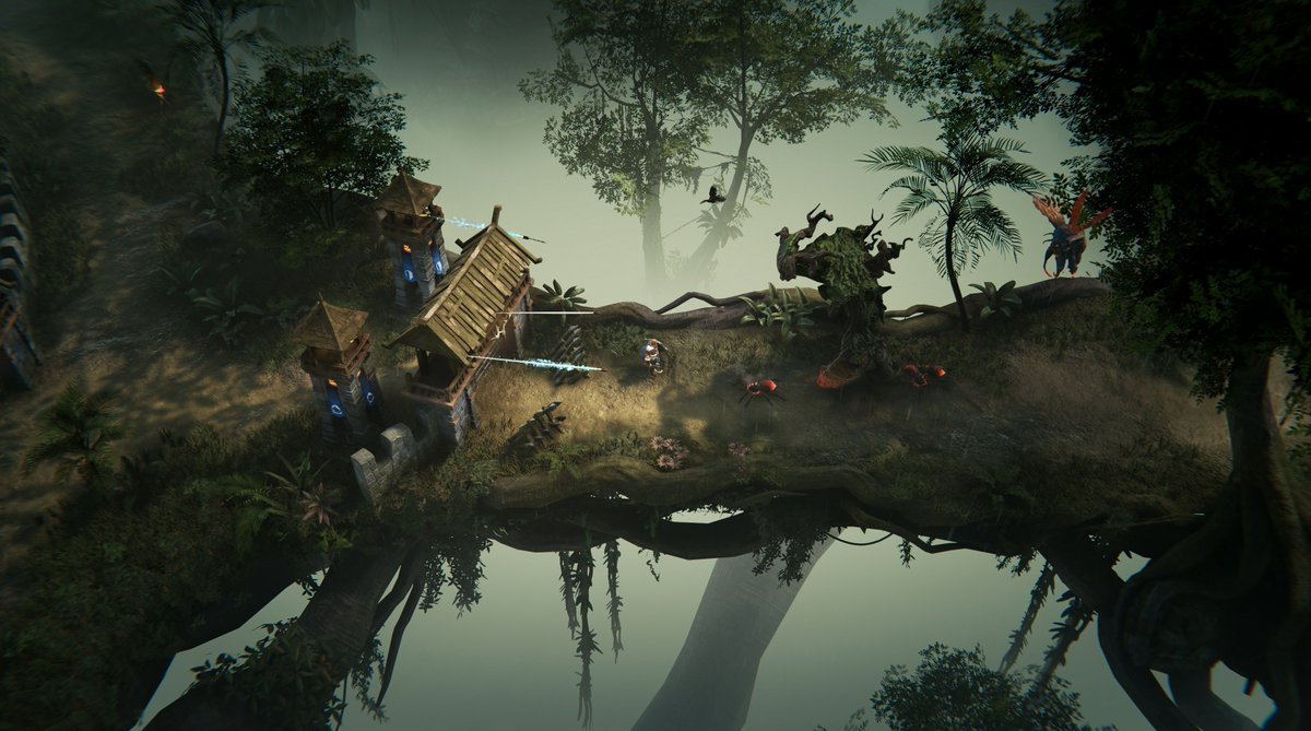 jurky's tweet photo. 📢 Hordeguard: Winds of the North is expanding with an exciting new jungle biome — the Vanaheim 

✅ Steam page: https://t.co/k9oR9dm4xf 

#indiegame #gamedev #indiedev #unity3d #madewithunity #gaming https://t.co/552NMTWCCj