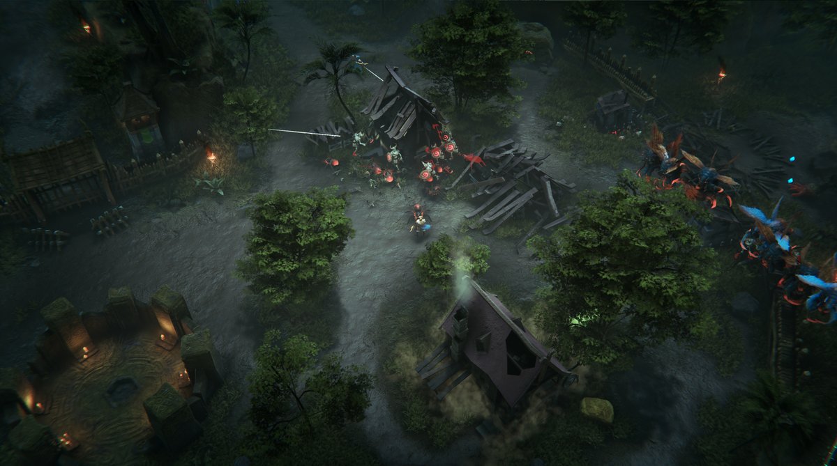 jurky's tweet photo. 📢 Hordeguard: Winds of the North is expanding with an exciting new jungle biome — the Vanaheim 

✅ Steam page: https://t.co/k9oR9dm4xf 

#indiegame #gamedev #indiedev #unity3d #madewithunity #gaming https://t.co/552NMTWCCj