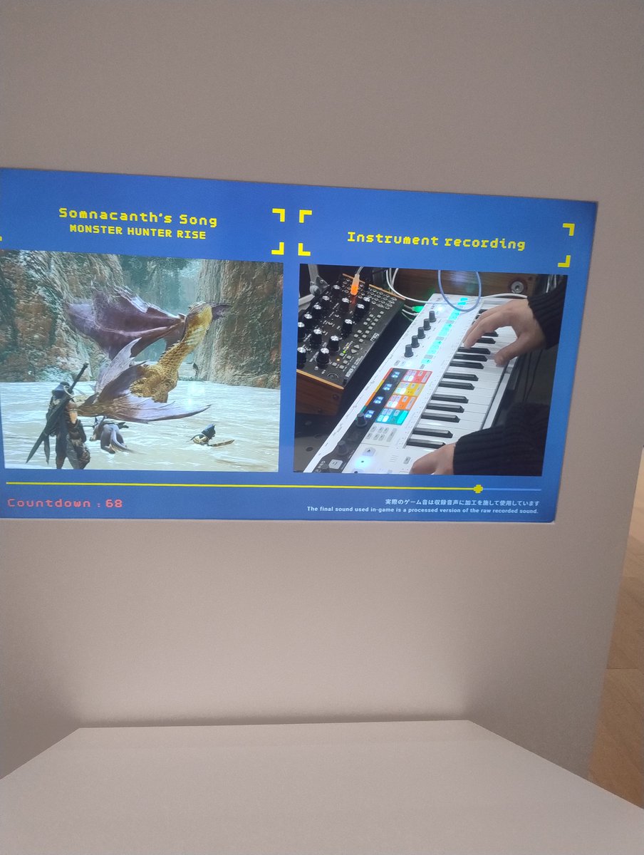Y_OfHorus's tweet photo. カプコンのクリエイション展、見に行ってきました！
制作の裏側が見られて最高でした https://t.co/Gf8e7wFLXL