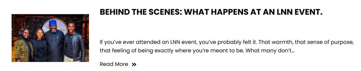 New Blog Alert!
This week’s article explores purpose-driven leadership, personal growth, and the power of intentional development.
Learn more: lillianngalanetwork.com/behind-the-sce… 

#MidweekInspiration #LNNBlog #IntentionalGrowth #LeadershipJourney #LNNCommunity