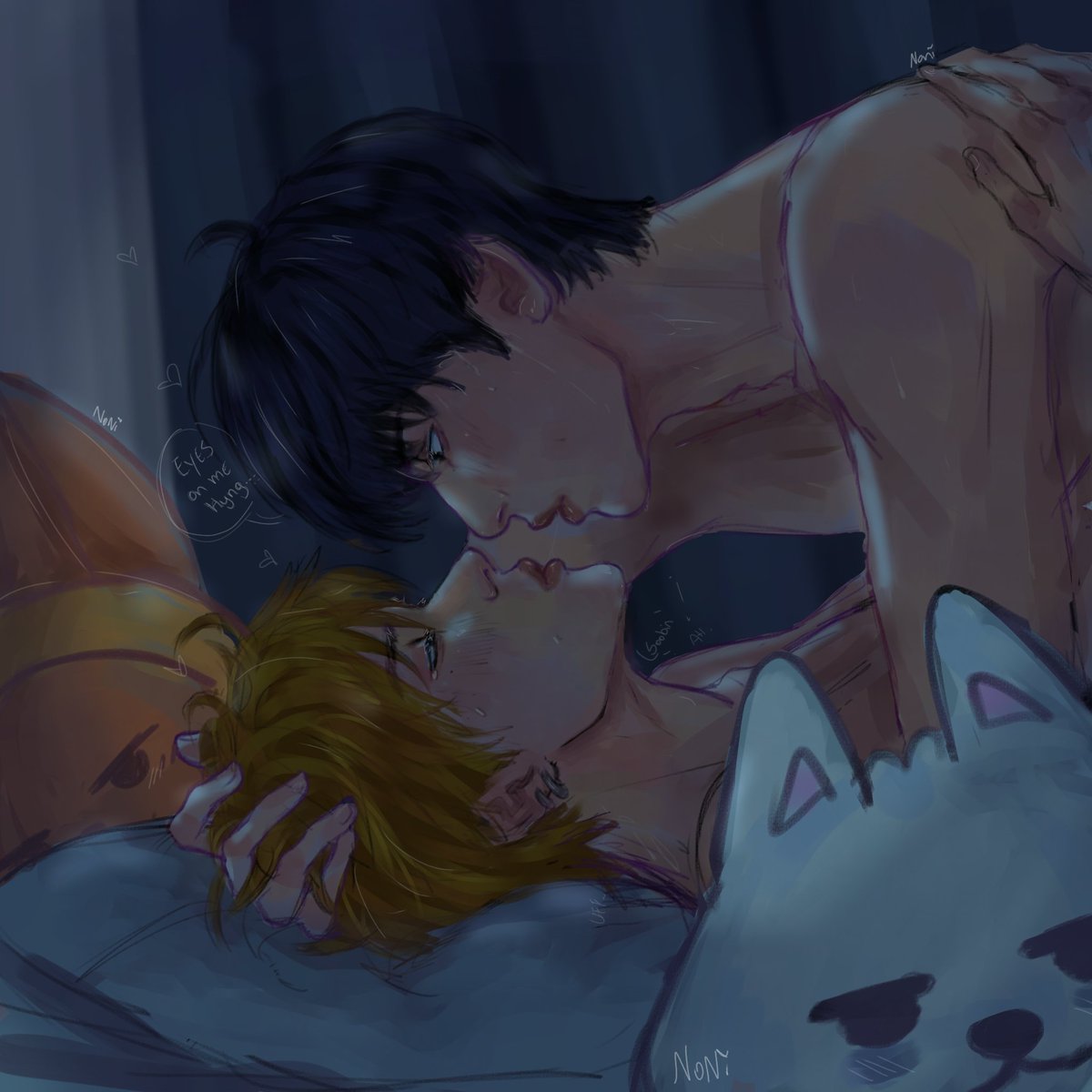 🦊x🐰 + eye contact.💕
#SOOBJUN #yeonbin