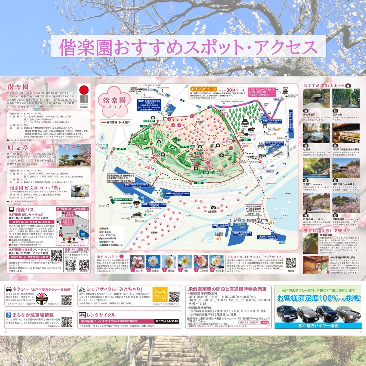 偕楽園 tweet media