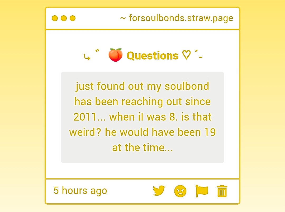 𑁤 ┆ ⤿ 🎀 ⌗ FOR SOULBONDS tweet media